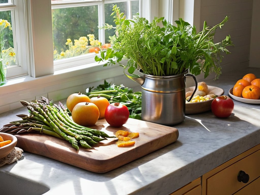 Seasonal eating with fresh market produce