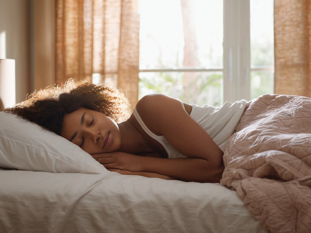 Infographic of sleep stages and mental health