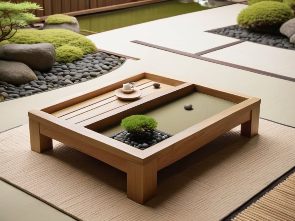 Zen home: tranquil living room oasis