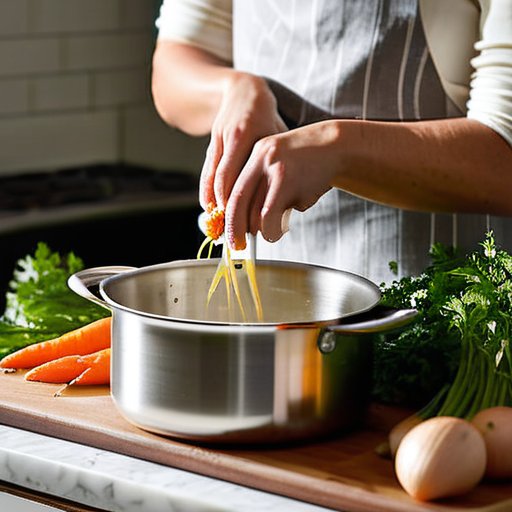 How to Make Clear Chicken Broth for Everyday Soups