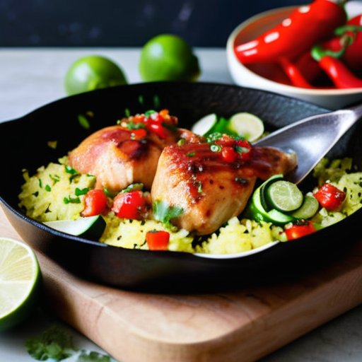 Lowcarb Chicken Salsa Twist Healthy Dinner for Curious Palates