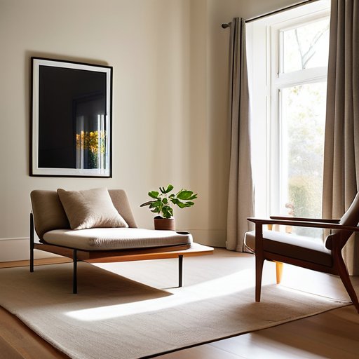 Section 2: Sunlit tidy living room