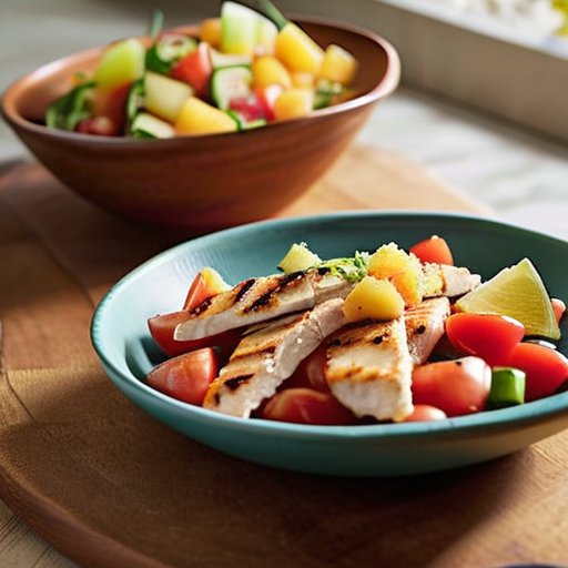 Wrapping It All Up: Fresh salsa ingredients