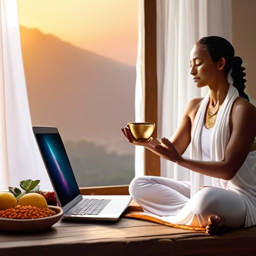 Wrapping It All Up: holistic sunrise ritual