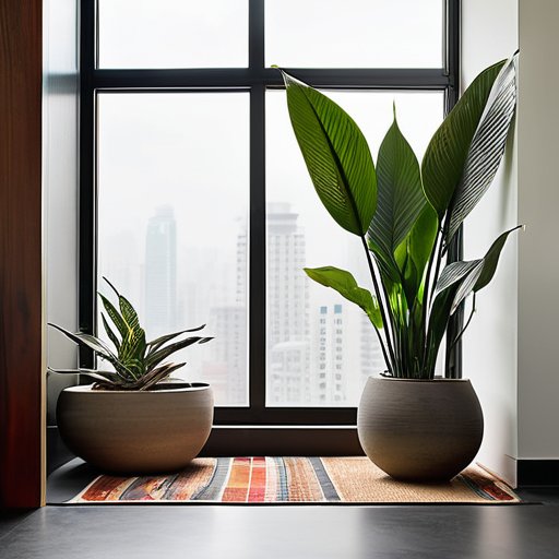 Wrapping It All Up: low-light indoor foliage