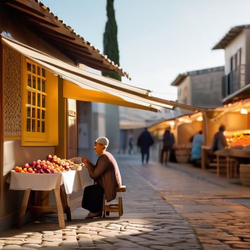 Wrapping It All Up: sunrise market journey