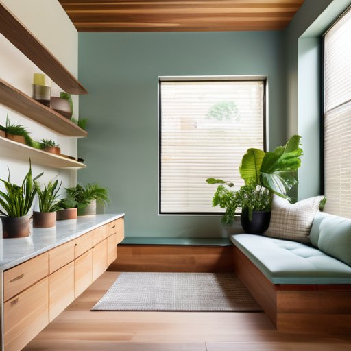 Wrapping It All Up: serene sustainable home