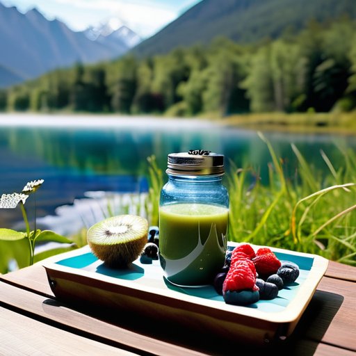 Balanced lifestyle guide cover, wellness and nutrition