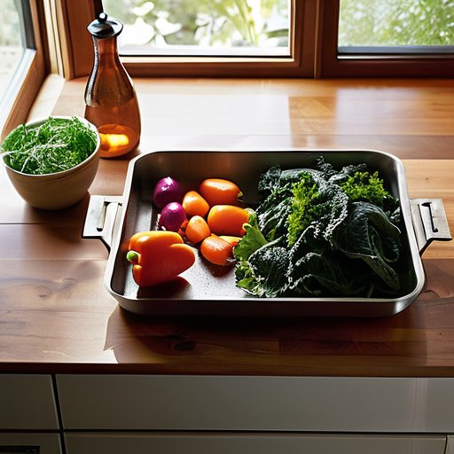 Healthy home cooking mastery in kitchen