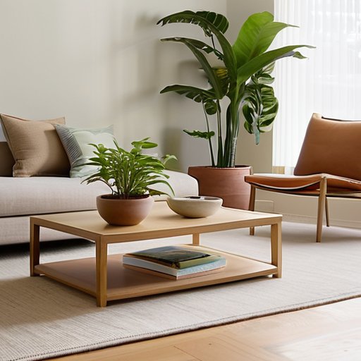 Calming living room exemplifies home wellness