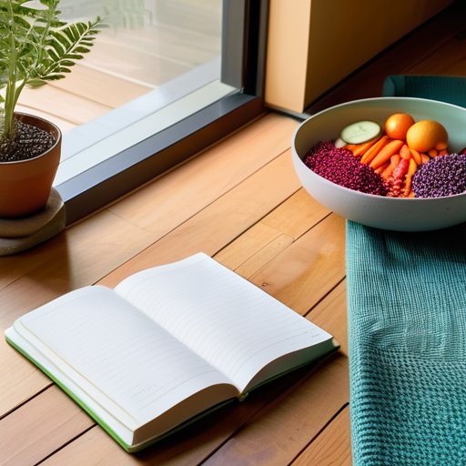 Balanced lifestyle wellness guide cover