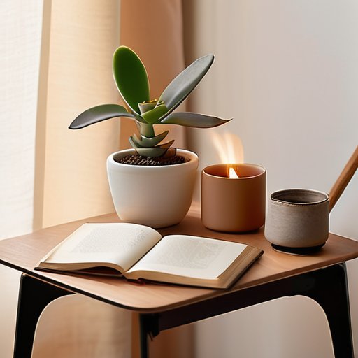 mindful morning routine with balanced sunrise