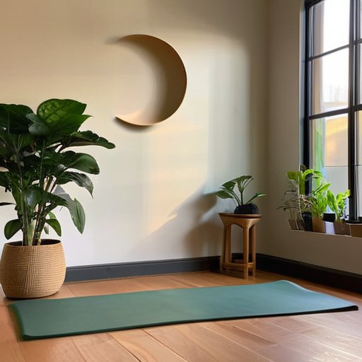 Yoga and mental wellness: calming meditation