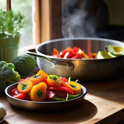 Guide to healthy cooking techniques.
